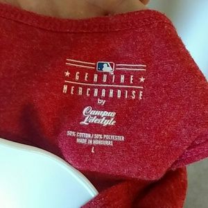 Tops - Chicago Cubs racerback tank with glitter lettering Tops - Chicago Cubs racerback tank with glitter lettering